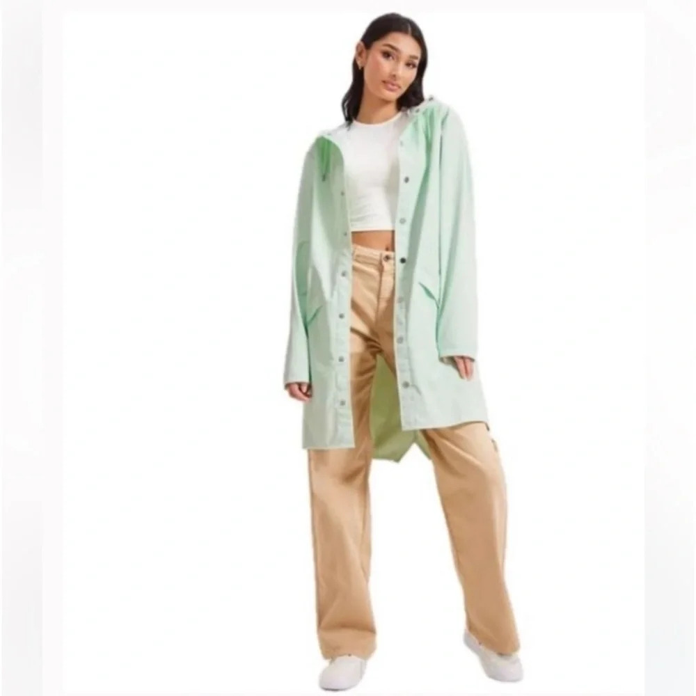 RAINS from Denmark Long Jacket Unisex Mineral Water Proof, Wind Proof NWT